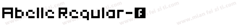 Abelle Regular字体转换